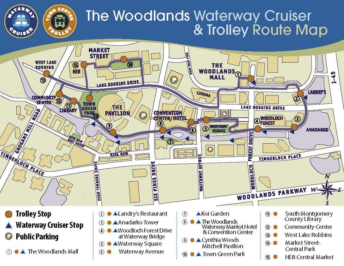 , Woodlands ਮਾਲ ਨਕਸ਼ਾ