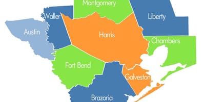 County ਦਾ ਨਕਸ਼ਾ ਹਾਯਾਉਸ੍ਟਨ